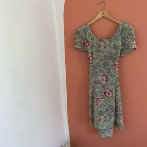 Vintage floral dress